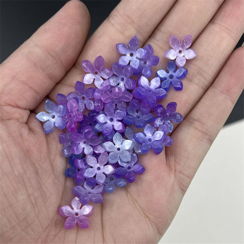 Flower Preservation Resin - 20 parça yeni 13MM çiçek boncuk