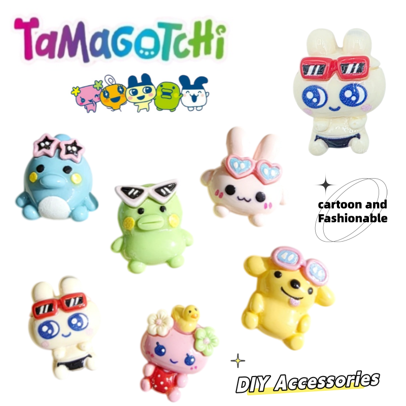 Resin Craft Kit - Tamagotchi Aksesuarları: Mamekichi ve Ooguchi Temalı,