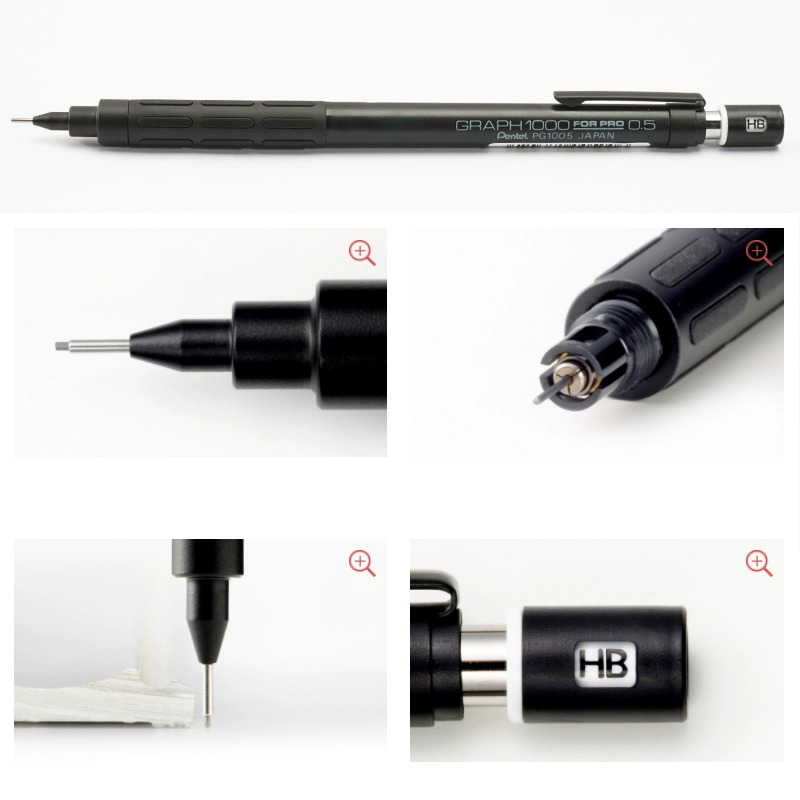 Profesyonel Grafit Çizimler iç - Pentel Pen Energel incelemesi ve fiyatı