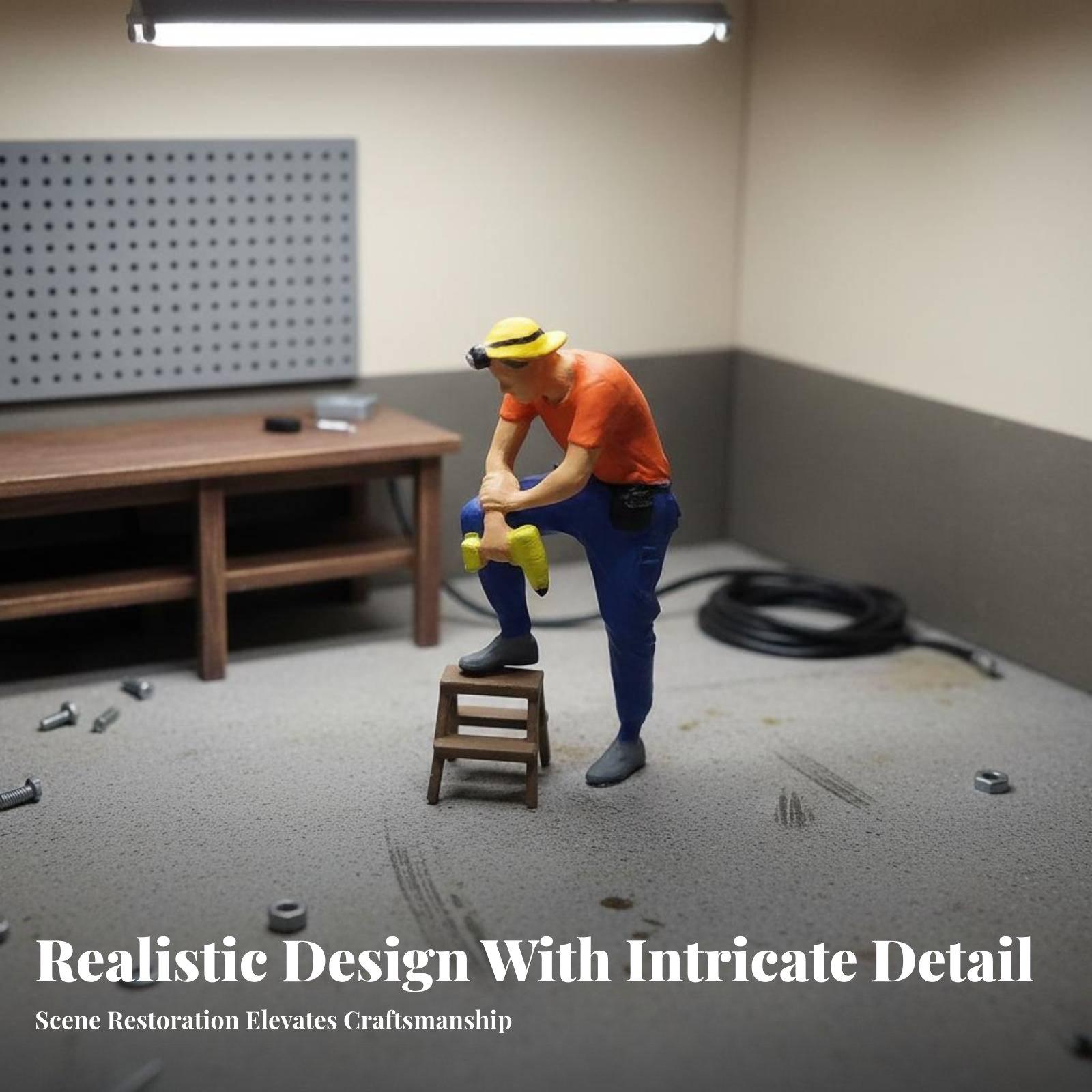 El Yapımı Reçine Tamirci Figür - Resin Craft Workshop incelemesi ve fiyatı