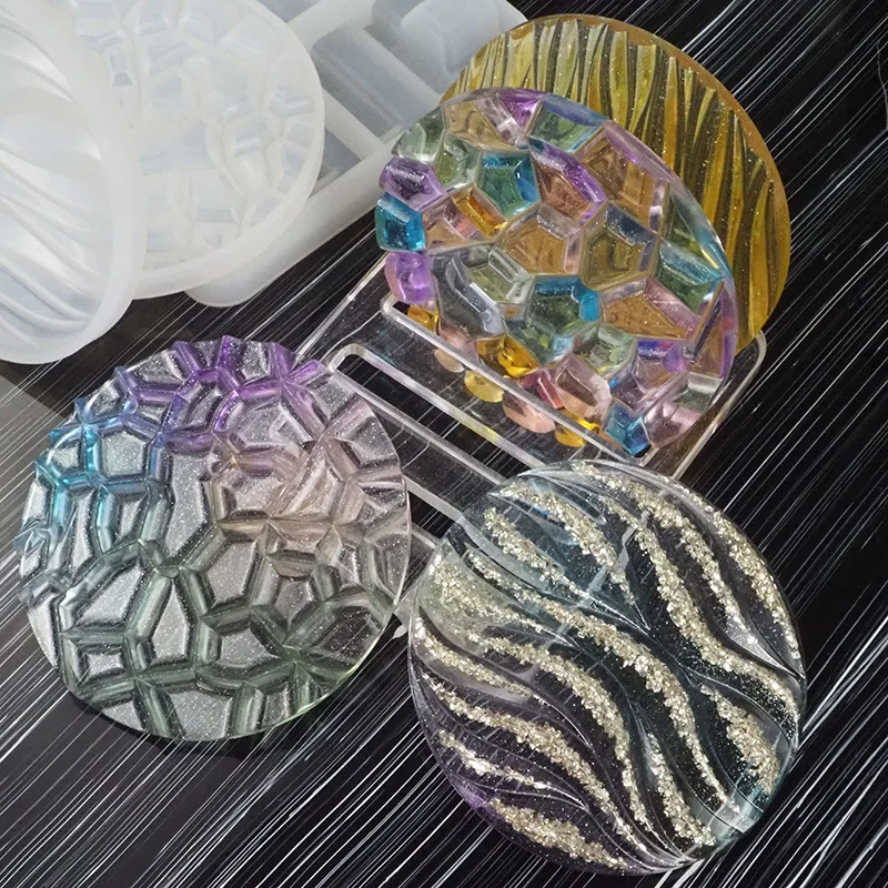 DIY Kristal Epoksi Kalıp Dalga - Coaster Mold Round incelemesi ve fiyatı
